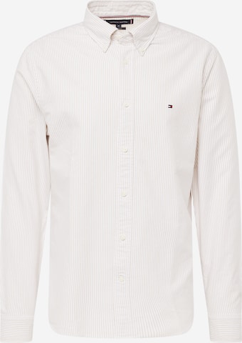 Regular fit Camicia 'HERITAGE' di TOMMY HILFIGER in bianco: frontale