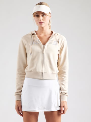 GUESS Спортивная кофта 'PRIMULA' в Серый: спереди
