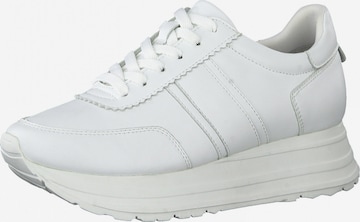 TAMARIS Sneaker low i hvid: forside