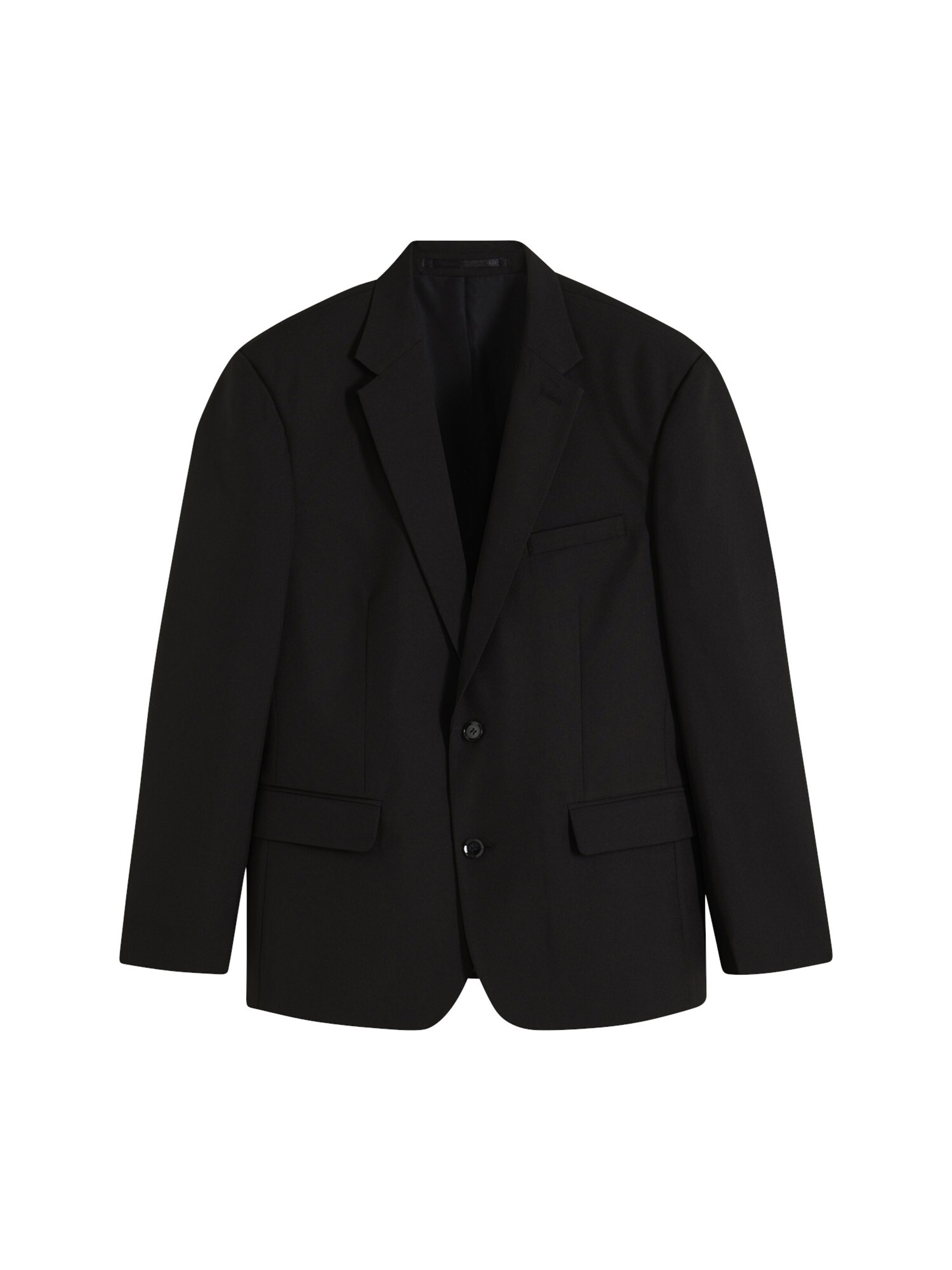 bonprix Comfort Fit Sakko in Schwarz: Vorderseite