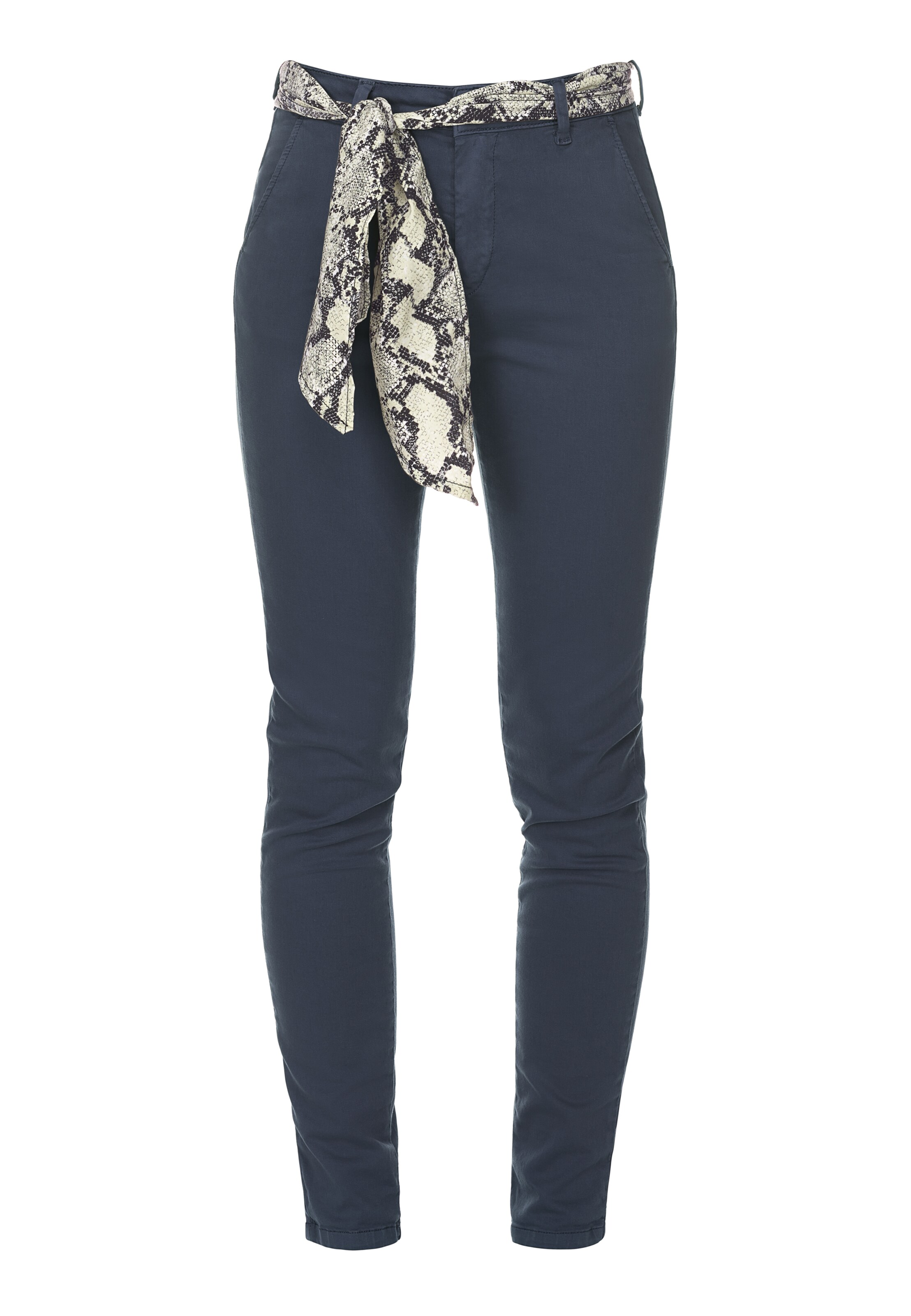 Pantalon chino 'Dyli 5' Le Temps Des Cerises en bleu : devant