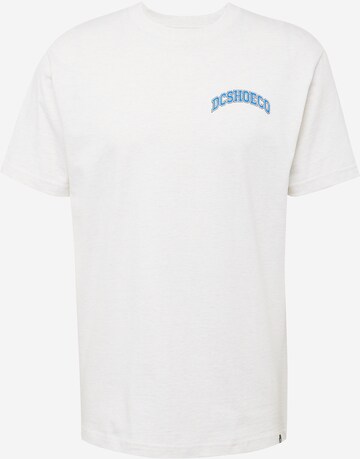 T-Shirt 'ORIENTATION' DC Shoes en blanc : devant