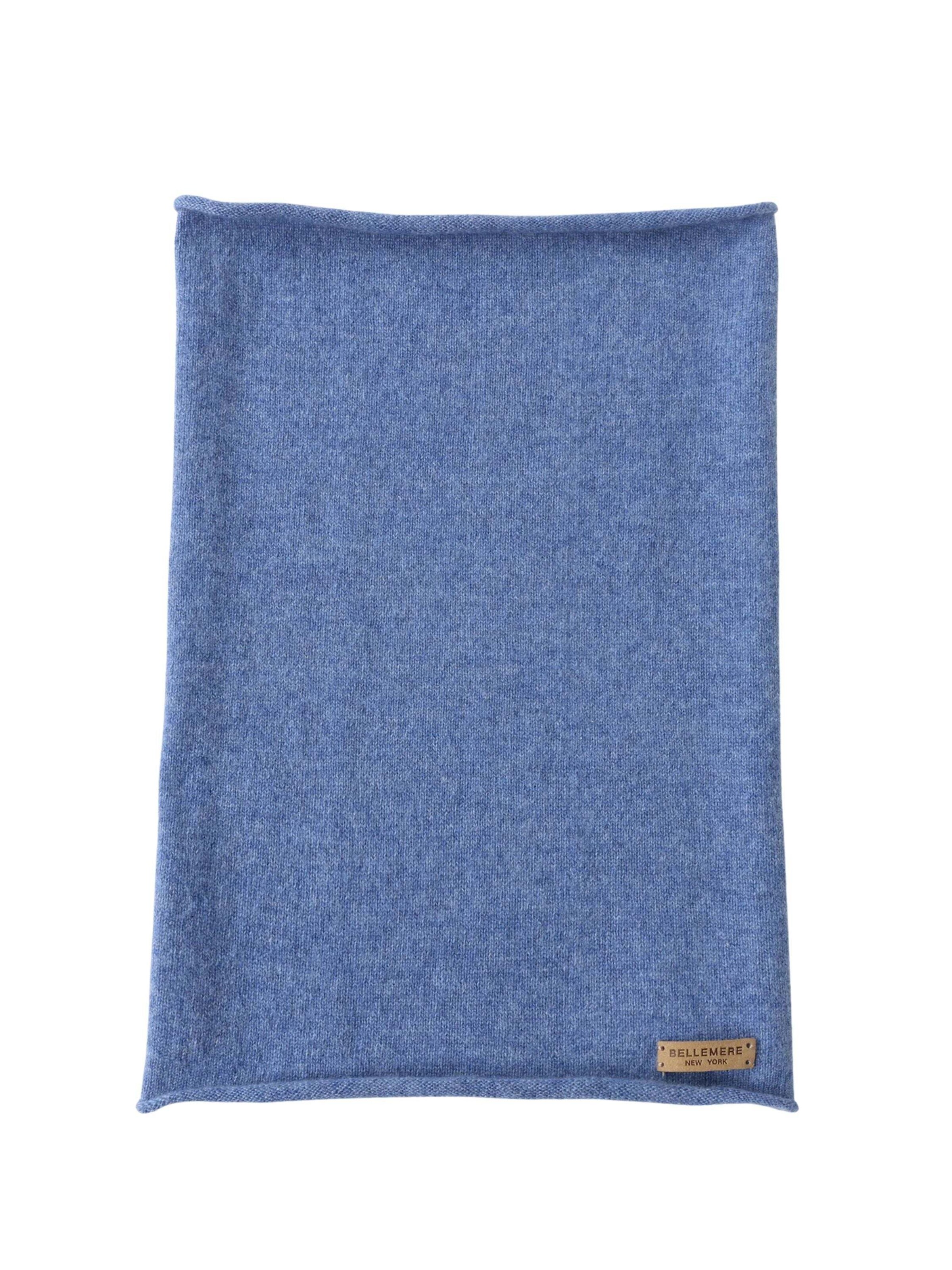 BELLEMERE NEW YORK Schal 'Schal aus reinem Kaschmir'‌‌‌‌‌‌‌‌ in Blau: Vorderseite