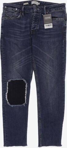 TOPMAN Jeans in 32 in Blue: front