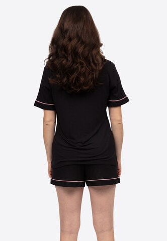 Cyberjammies Short Pajama Set 'Bonnie' in Black