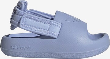 purpurinė ADIDAS ORIGINALS Atviri batai 'ADIFOM ADILETTE'