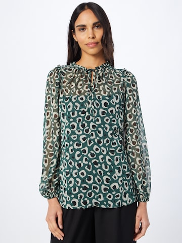 Wallis Blouse in Green: front