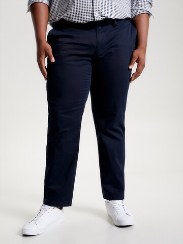 Tommy Hilfiger Big & Tall - Regular Calças chino 'Madison' em azul: frente