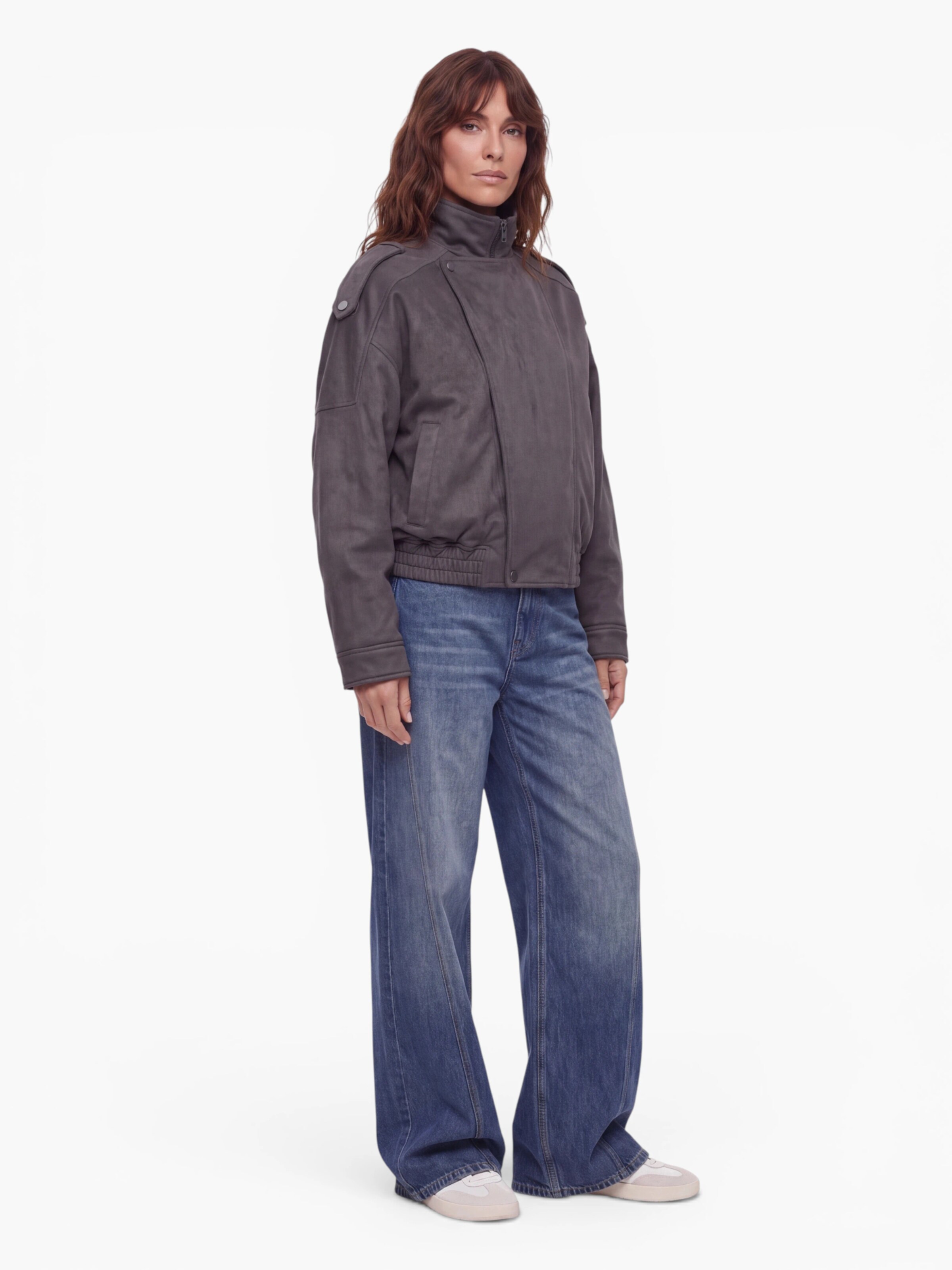 VERSTIQUE - Chaqueta de entretiempo en gris