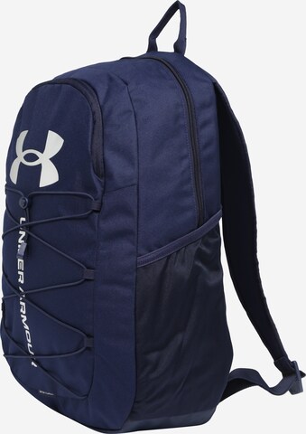 UNDER ARMOUR Sports Backpack 'Hustle' in Blue: front