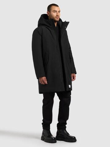 khujo - Abrigo de invierno 'Fogg' en negro