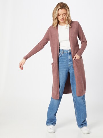 VILA Gebreid vest 'Ril' in Rood