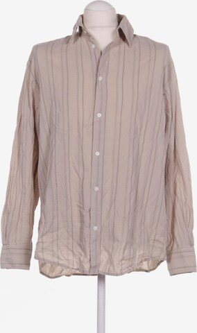 WEEKDAY Button Up Shirt in XS in Beige: front