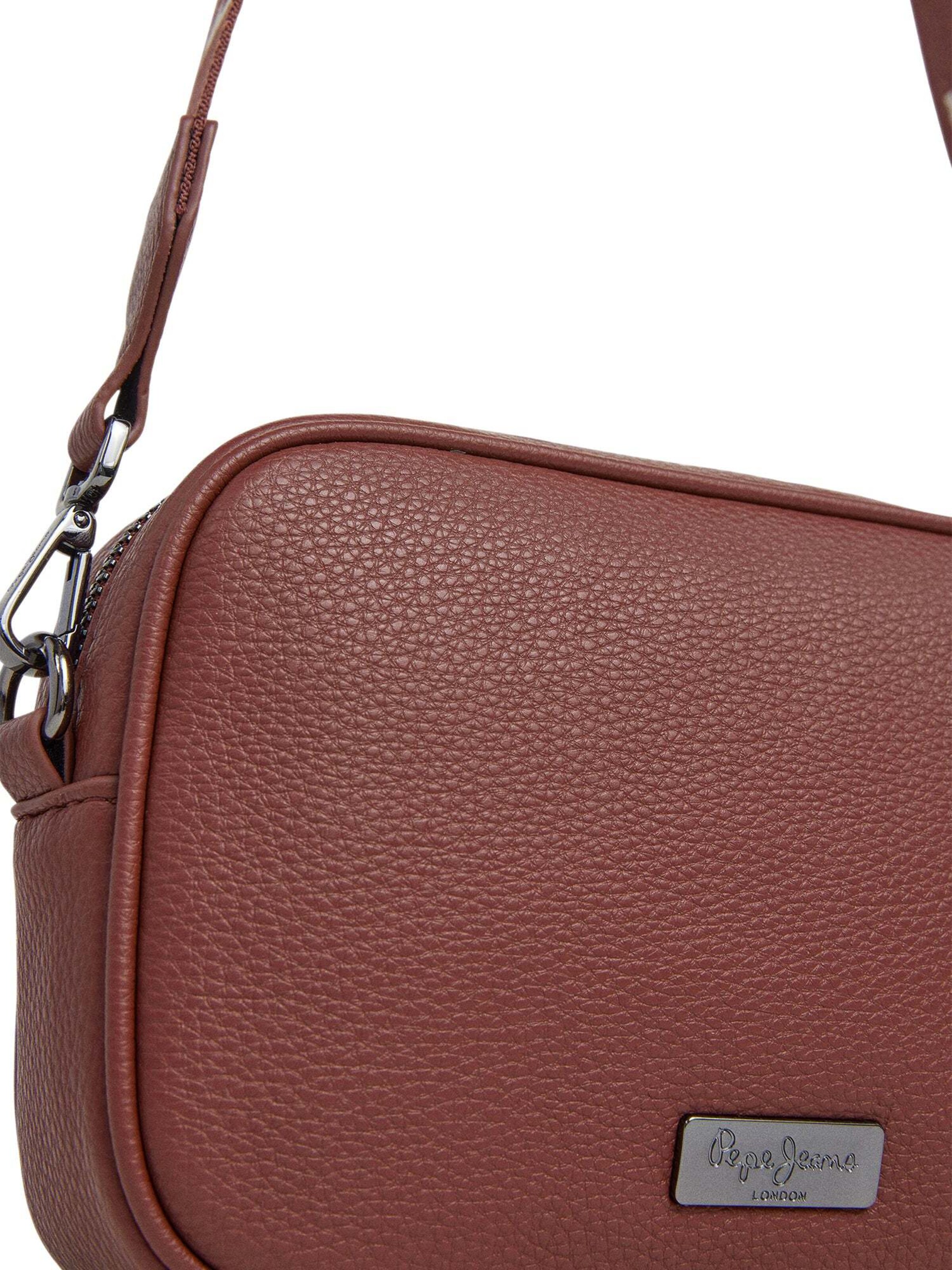 Pepe Jeans Schoudertas ' GEORGINA ' in Bruin