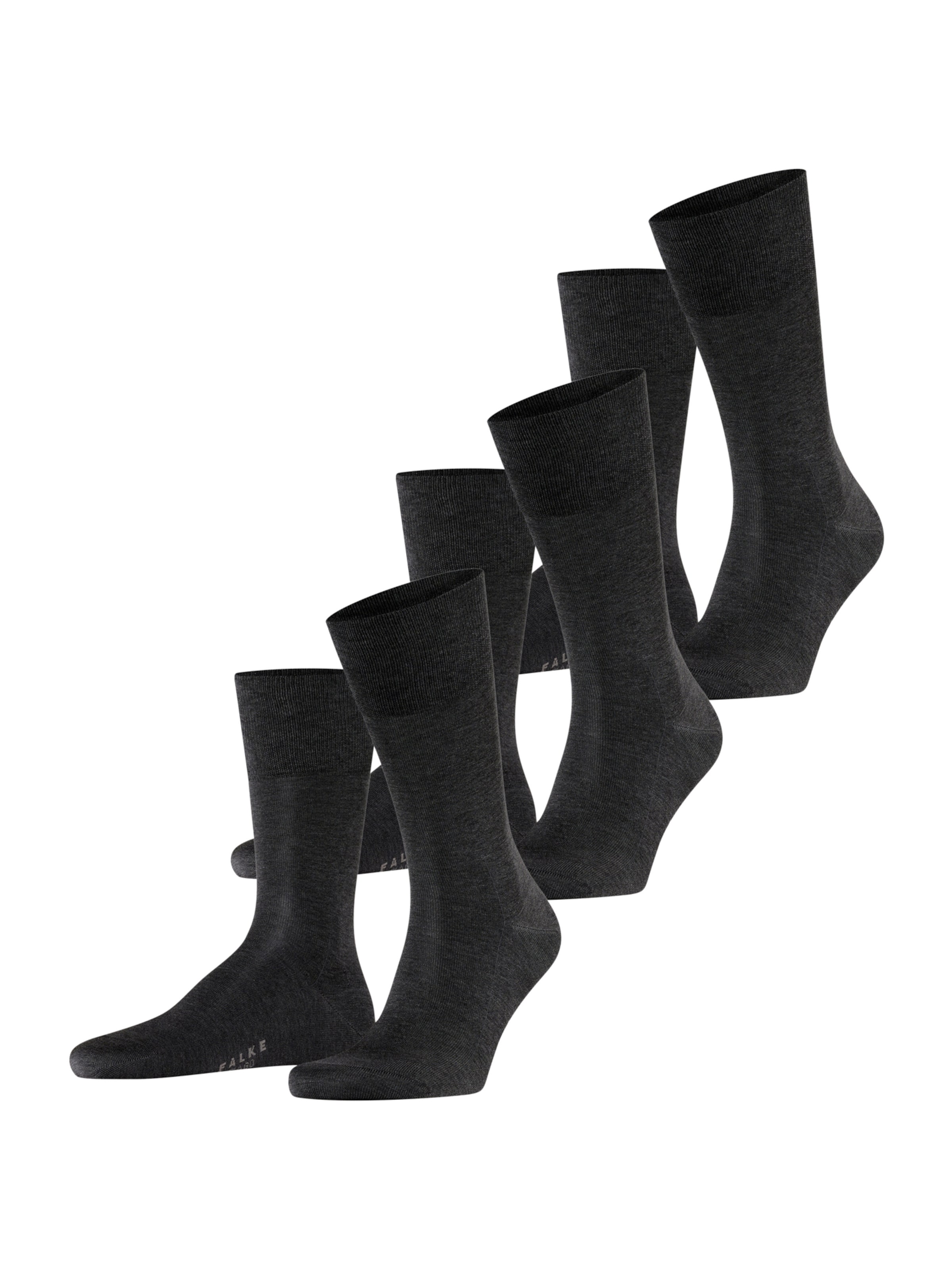 FALKE Sockor 'Tiago' i grå: framsida