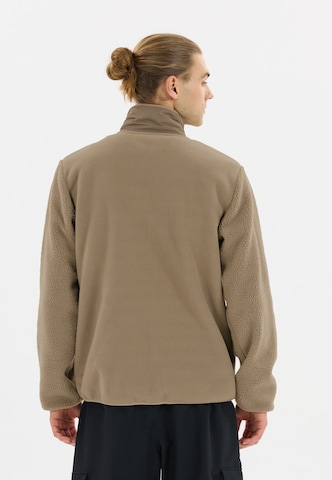 Whistler Athletic fleece jacket 'Makaley' in Brown
