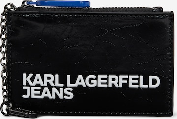 Portofel de la KARL LAGERFELD JEANS pe negru: față