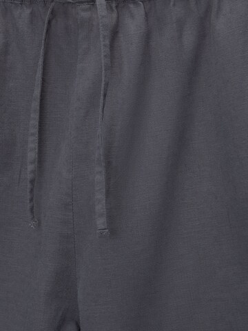 Pull&Bear Ohlapna forma Kargo hlače | siva barva