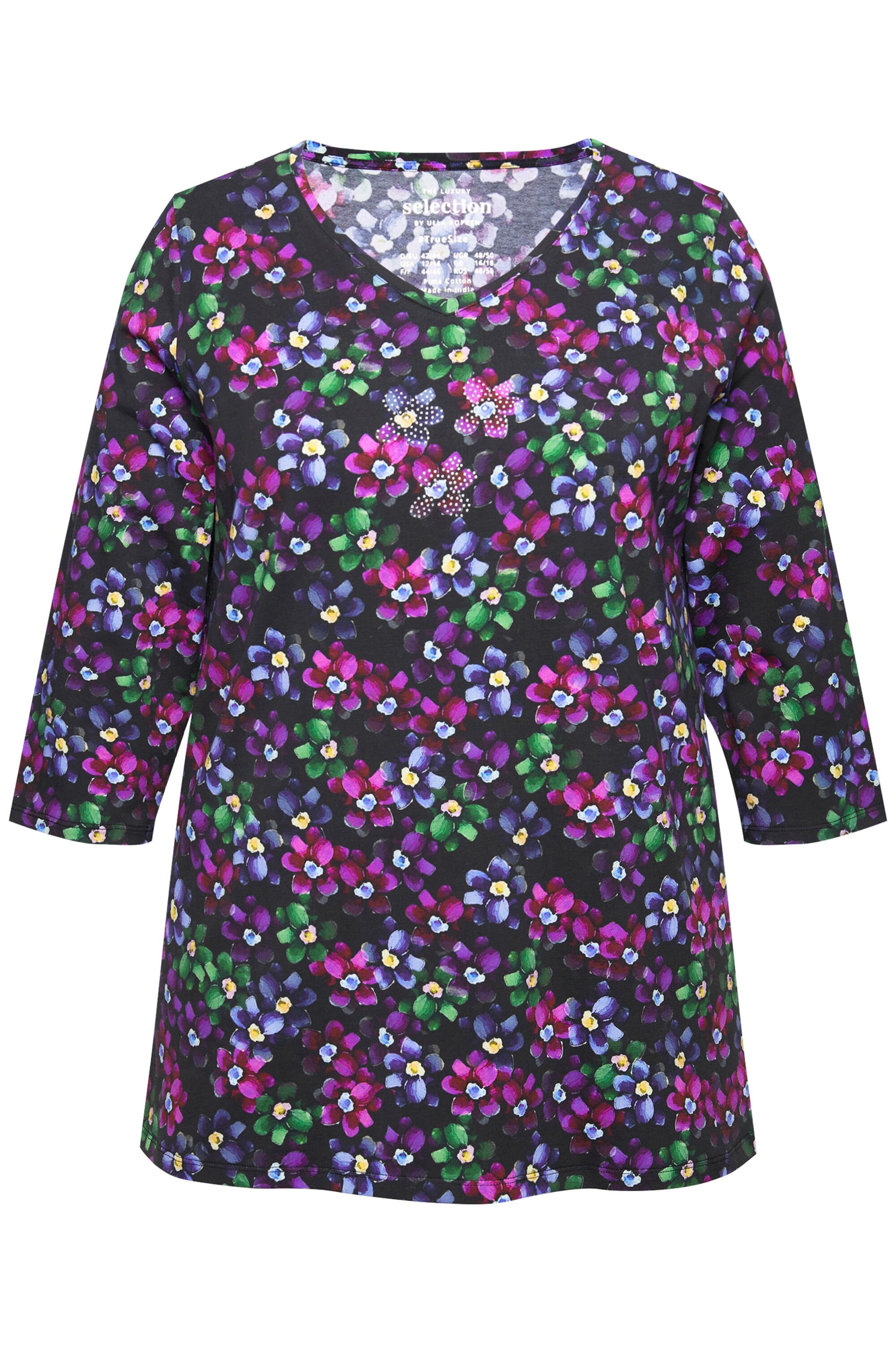 Ulla Popken Shirt in Mixed colours: front