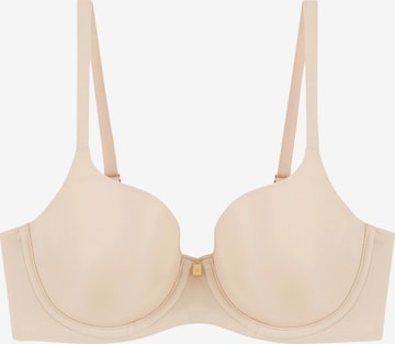 TRIUMPH T-shirt Bra 'Body Make-Up Essentials' in Beige: front