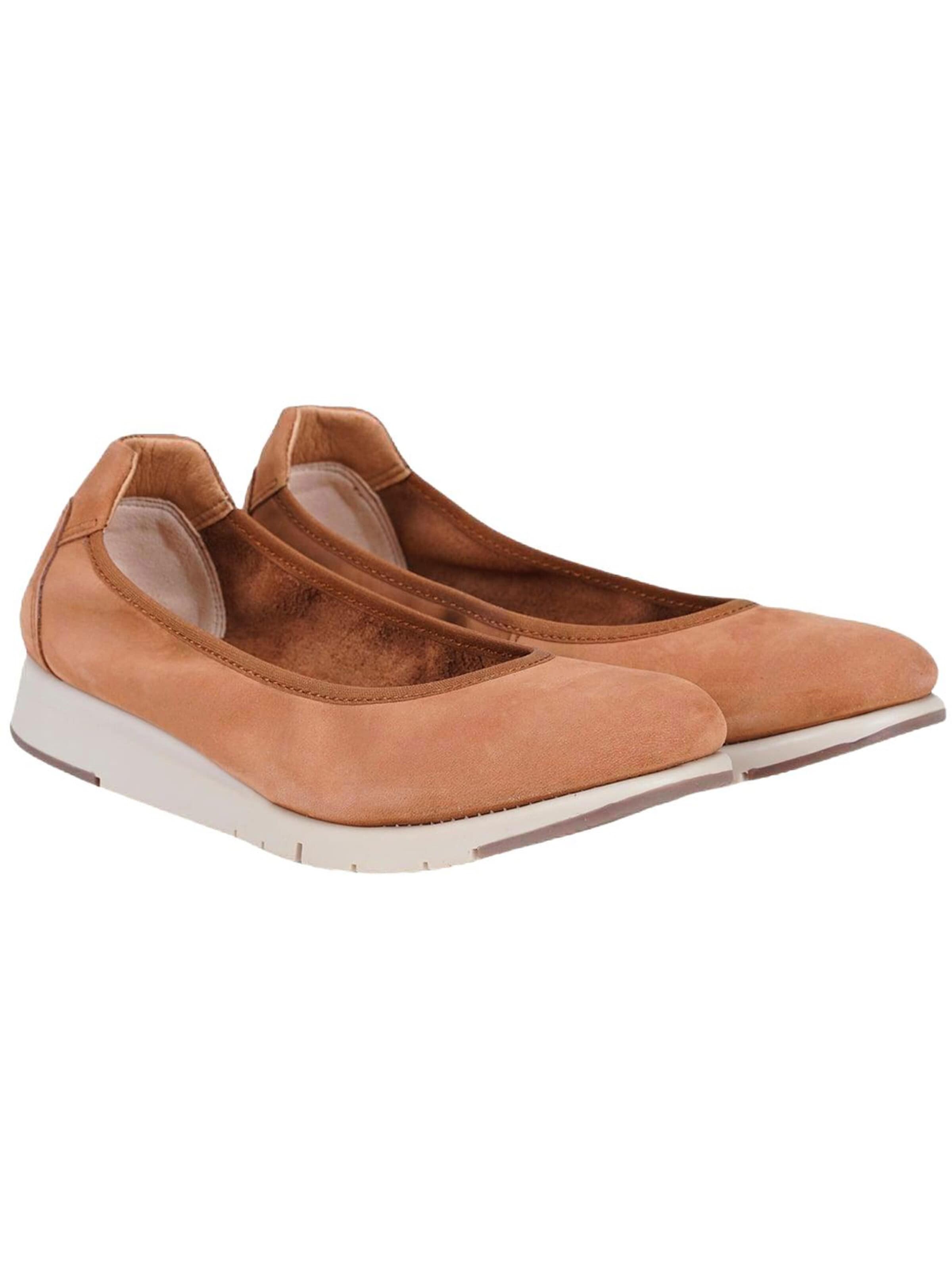 Desa - Bailarina 'DESA Damen DesaComfort Ballerinas aus Nubukleder' en marrón
