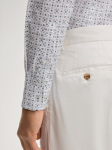 JOOP! Slim fit Button Up Shirt 'Pares' in White