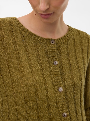 MAMALICIOUS Gebreid vest 'MLULRIKKA LIA' in Groen