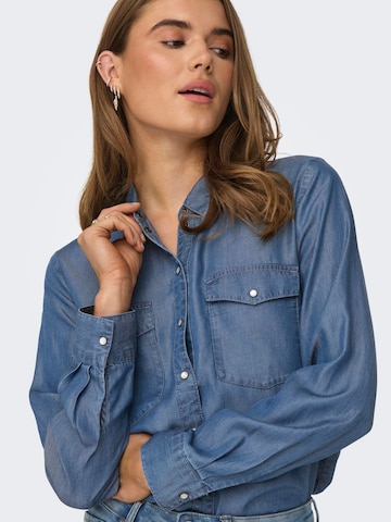 JDY - Blusa 'JASPER' em azul