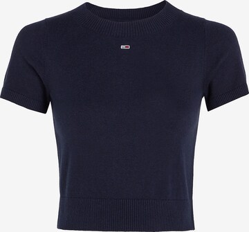 Tommy Jeans Trui in Blauw: voorkant