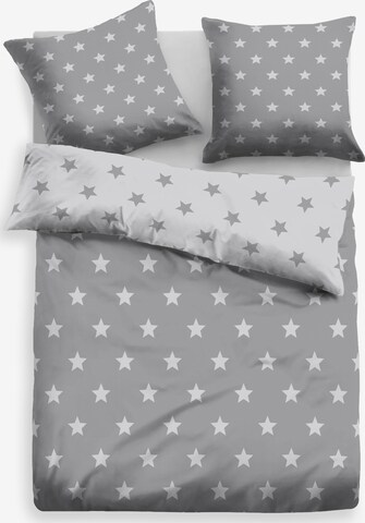 MY HOME Duvet Cover in Grey: front