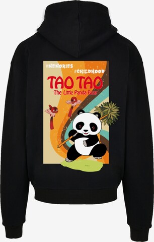 F4NT4STIC Sweatshirt 'Tao Tao Heroes of Childhood' in Zwart