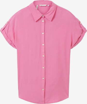 Camicia da donna di TOM TAILOR in rosa: frontale