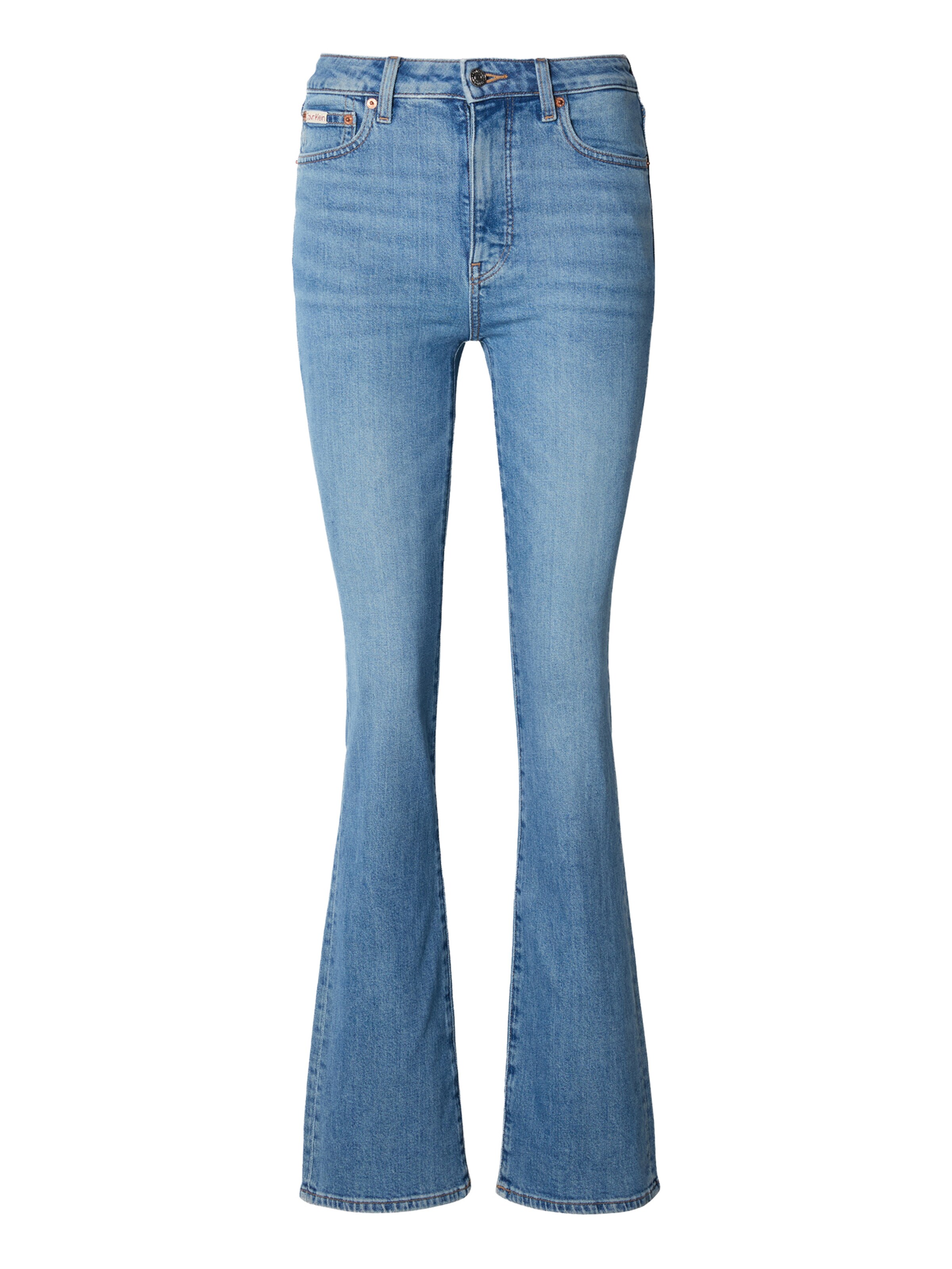 Calvin Klein Jeans Буткат Джинсы в Синий: спереди