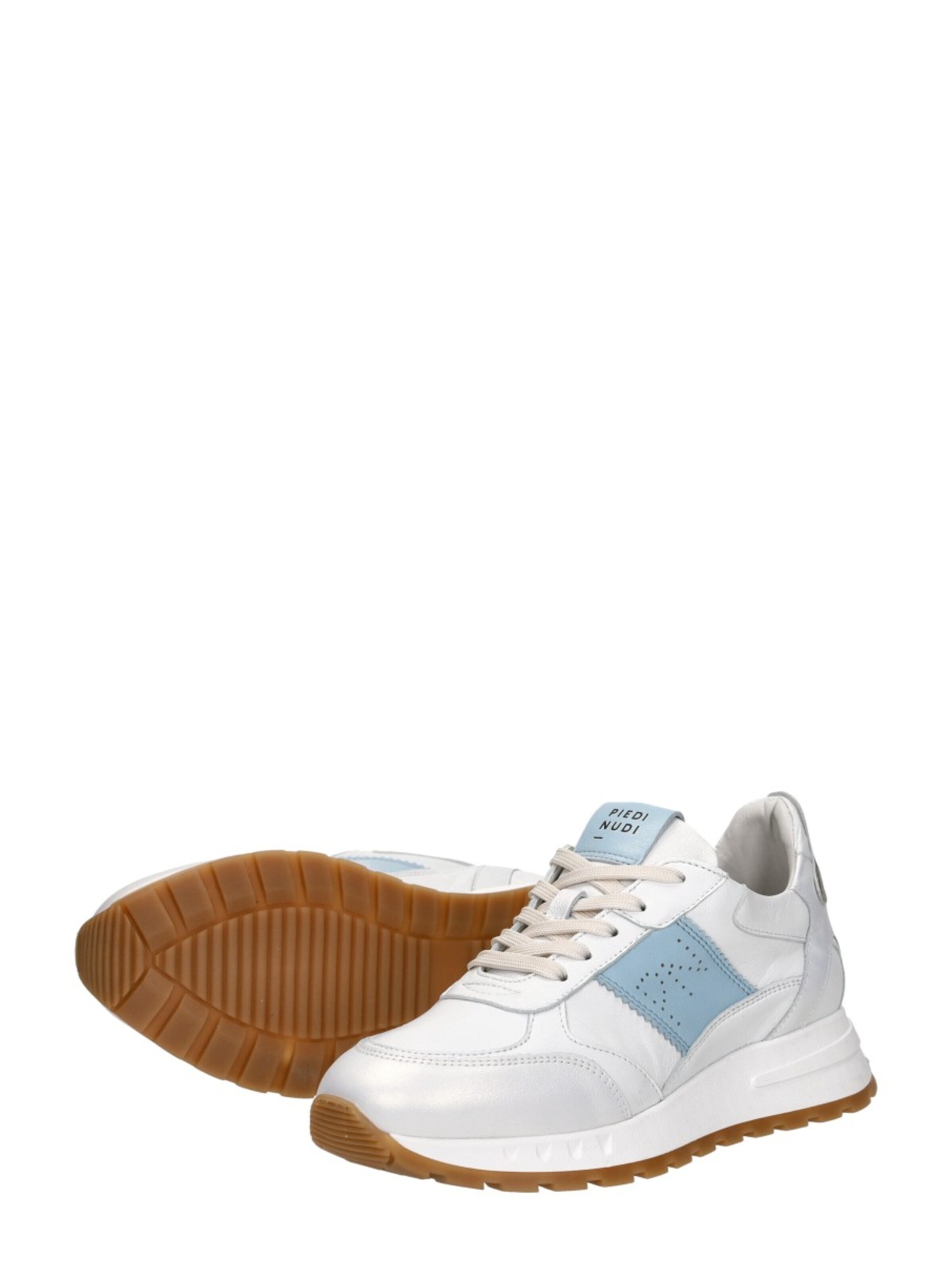 Piedi Nudi Sneakers laag 'Helen' in Wit