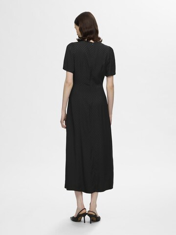 SELECTED Kleid in Schwarz