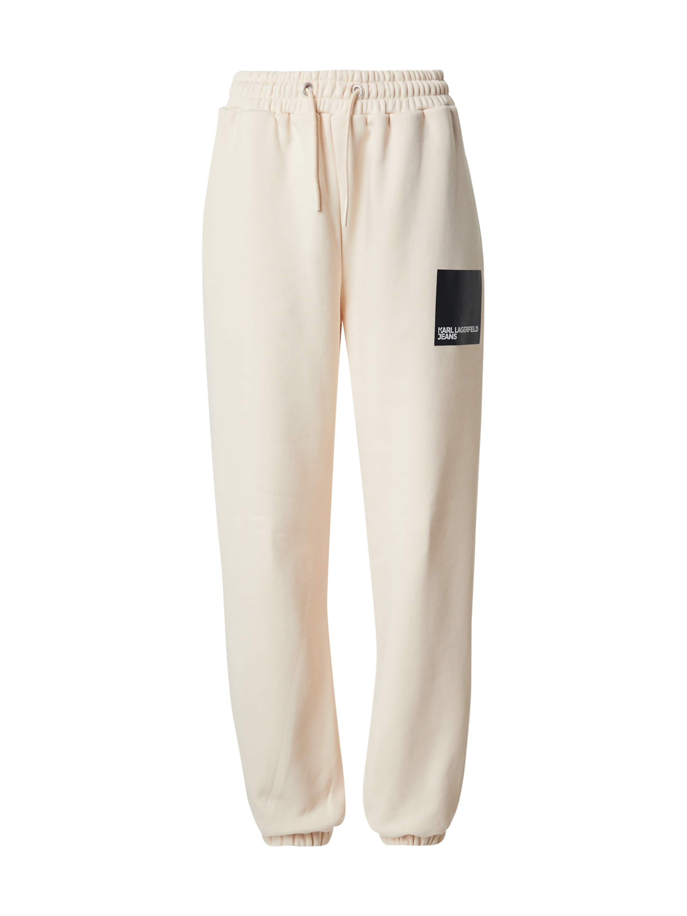 KARL LAGERFELD JEANS Zúžený Kalhoty – šedá: přední strana