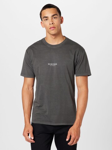 Cotton On T-Shirt 'Easy' in Grau: Vorderseite