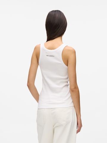 Haut Karl Lagerfeld en blanc
