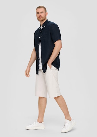 s.Oliver Regular fit Srajca | modra barva
