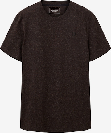 T-Shirt TOM TAILOR DENIM en noir : devant