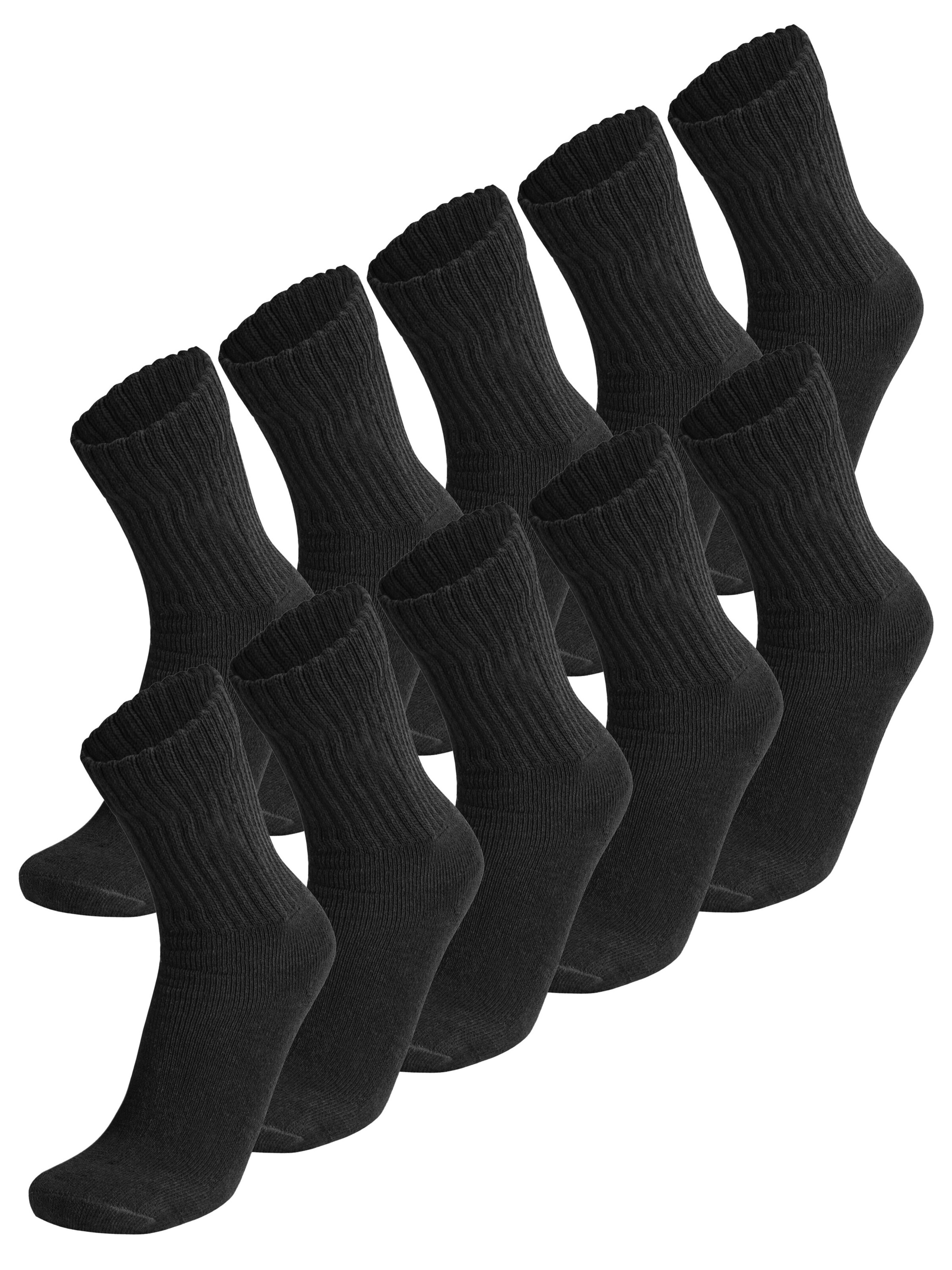 normani Socken 'Extreme' in Schwarz: Vorderseite