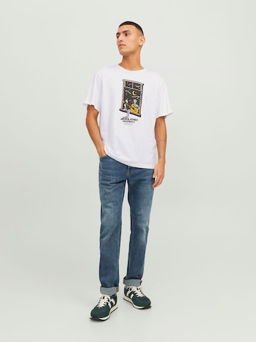 JACK & JONES Μπλουζάκι σε λευκό