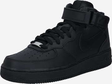 juoda Nike Sportswear Sportbačiai su auliuku 'Air Force 1 Mid 07': priekis