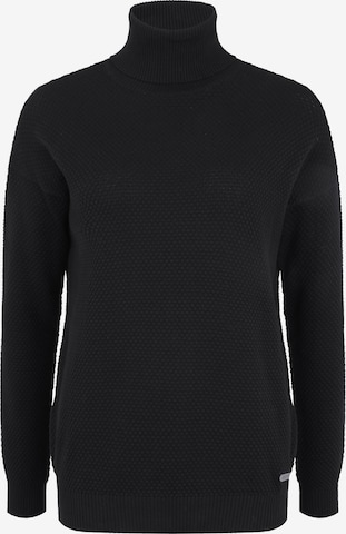 Oxmo Rollkragenpullover 'Sina' in Schwarz: predná strana