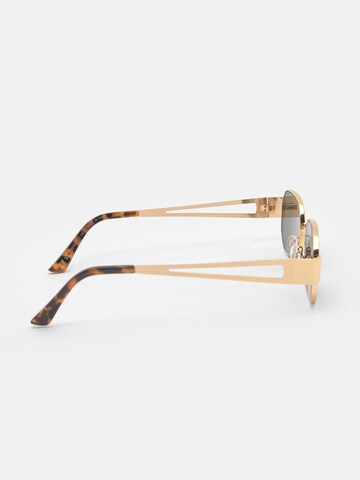 Lunettes de soleil Pull&Bear en or