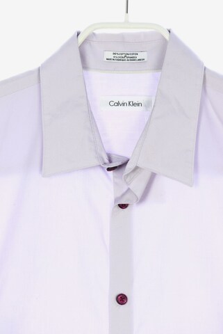 Calvin Klein Hemd M in Lila