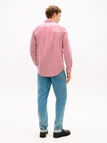 TOMMY HILFIGER Regular fit Business Shirt in Red