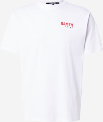 balts Kaotiko T-Krekls 'RAMEN OSAKA': no priekšpuses