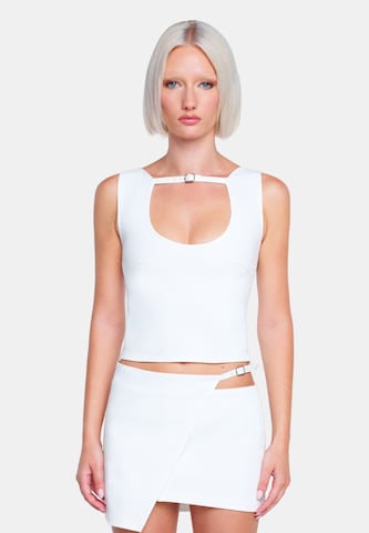 OW Collection Top 'Malene' in Weiß: Vorderseite