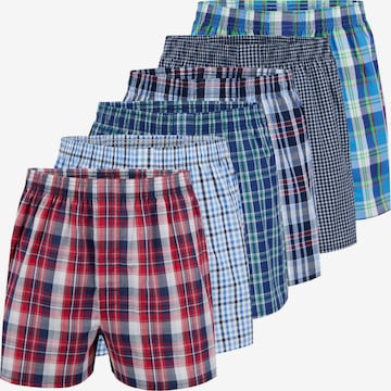 Boxers City Life en mélange de couleurs : devant